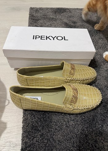 İpekyol Monogram Tokalı Kadın Loafer - Görsel 2