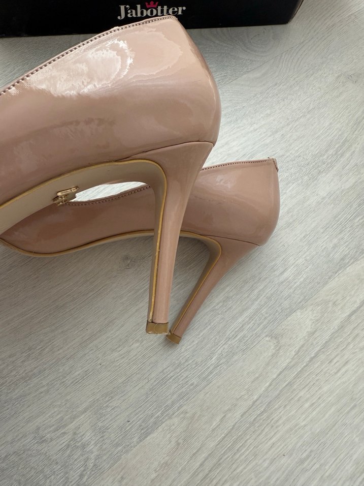 Jabotter karamel rugan stiletto - Görsel 2