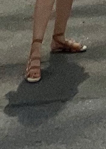 İpekyol Deri Taba Kadın Hasır Taban Görünümlü Sandalet - Görsel 4