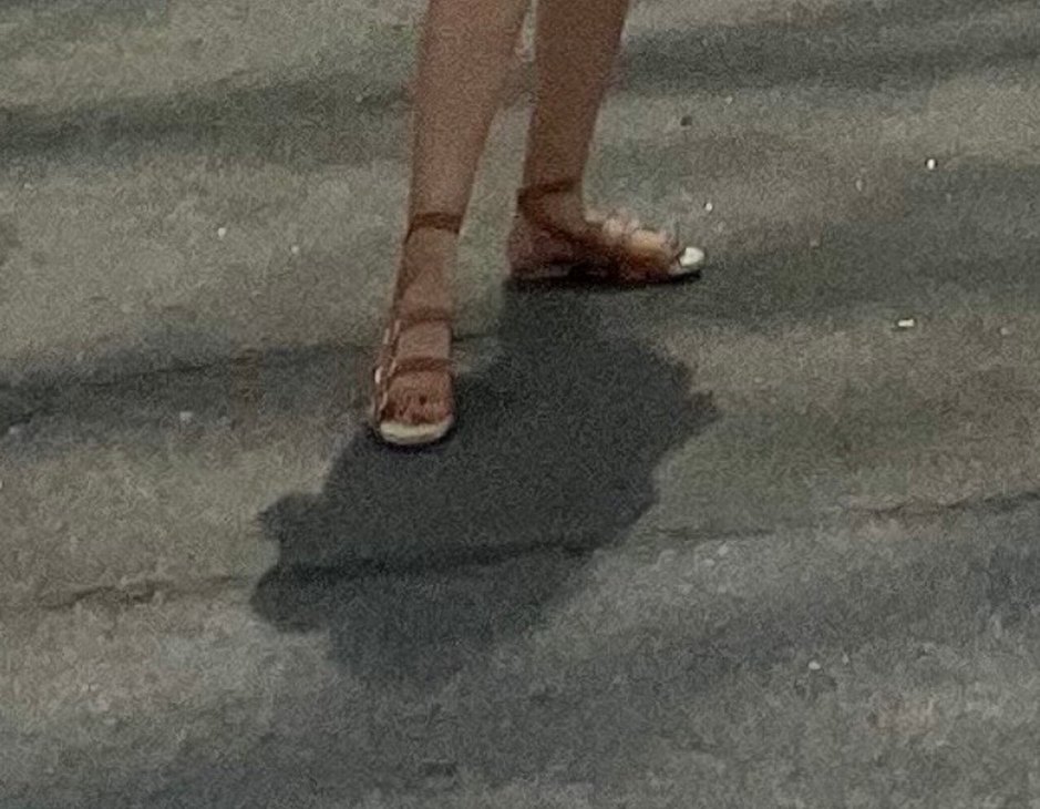 İpekyol Deri Taba Kadın Hasır Taban Görünümlü Sandalet - Görsel 4