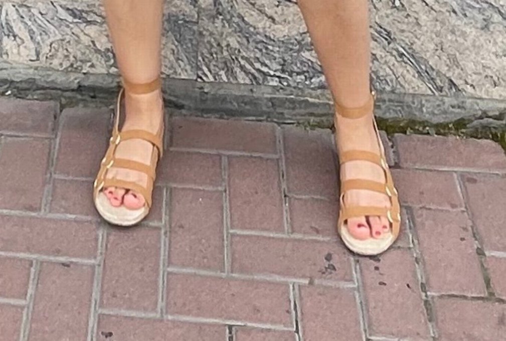 İpekyol Deri Taba Kadın Hasır Taban Görünümlü Sandalet - Görsel 5