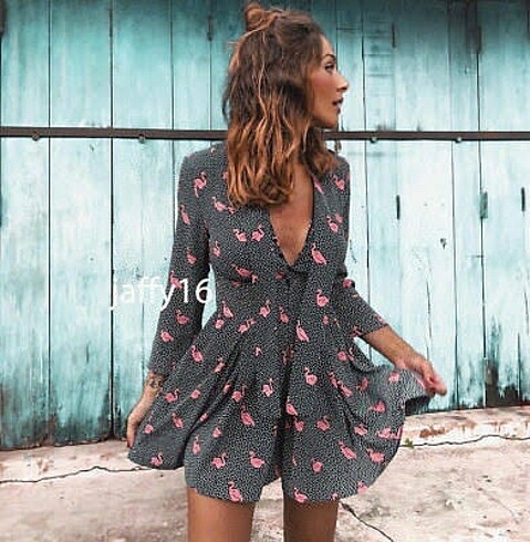 Zara elbise gibi duran tulum