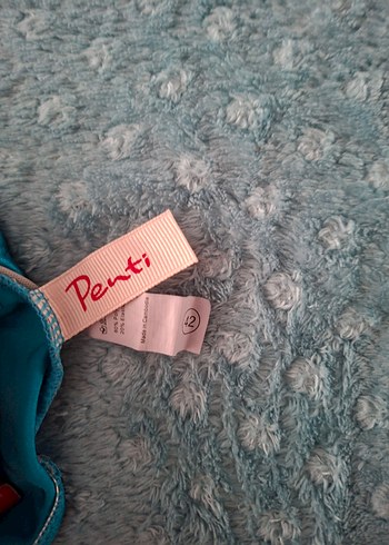 Turkuaz Drapeli Kadın Mayo - Görsel 4