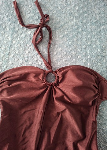 Kahverengi Bohem Midi Mayo - Görsel 2