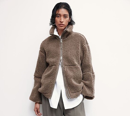 H&M Hm peluş ceket