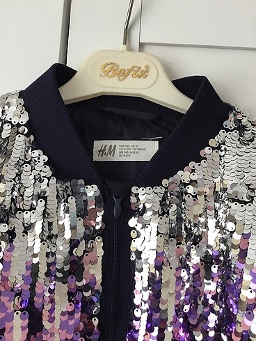 H&M H&M kız çocuk pullu ceket