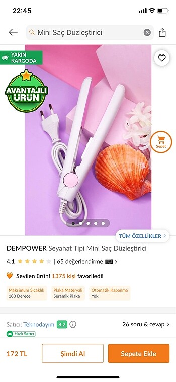 Saç düzleştirici