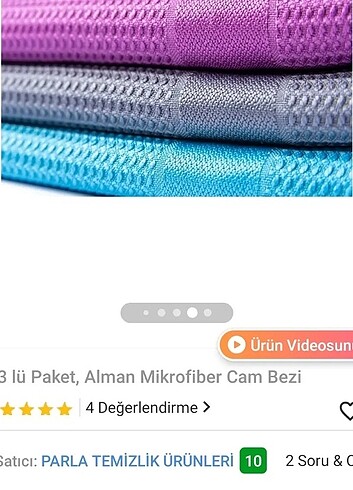 Kanz Kanz cam bezi 3lu paket