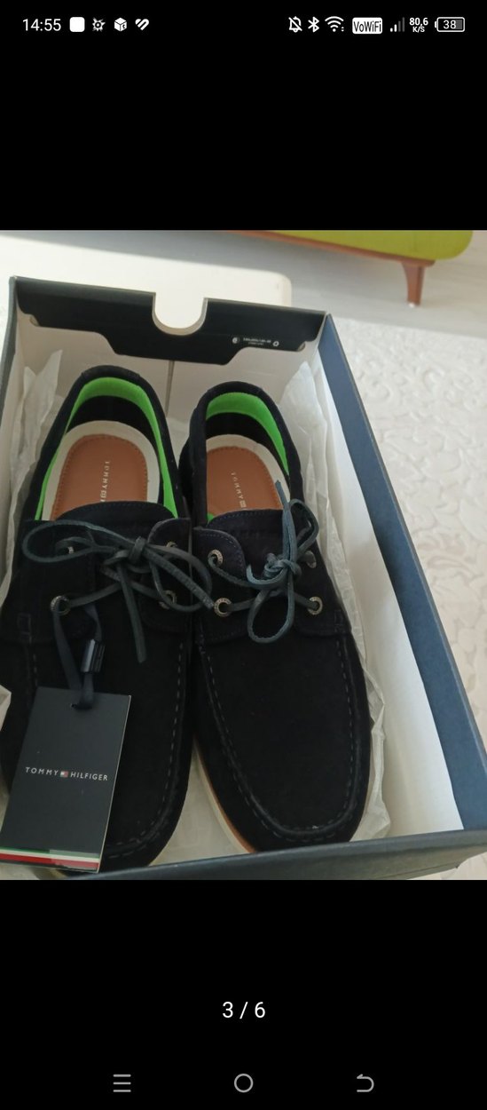 Lacivert Süet Erkek Günlük Ayakkabı - Görsel 3