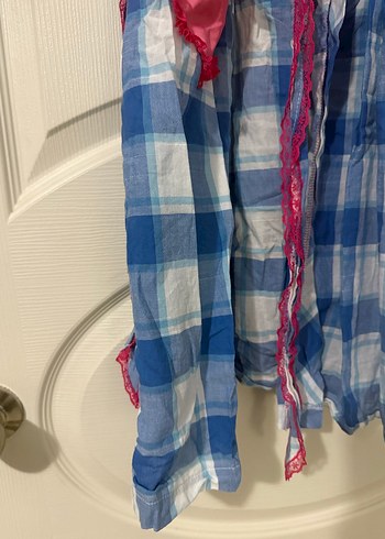 Mavi Bohem Bağlamalı sabahlık - Görsel 2