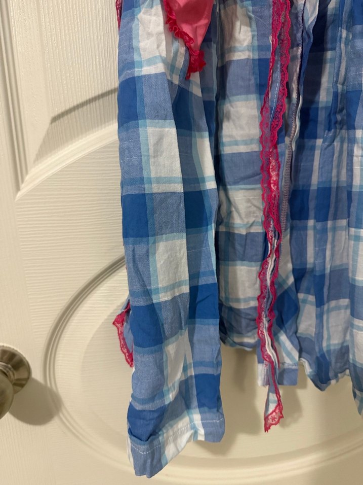 Mavi Bohem Bağlamalı sabahlık - Görsel 2