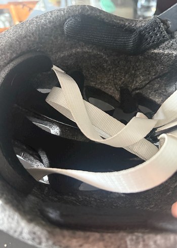 Renkli Baskılı Beyaz Kask - Görsel 6