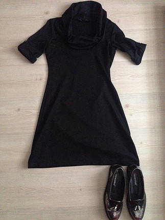 m Beden Basic elbise