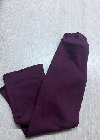 Bordo Salaş Kadın Eşofman Altı - Görsel 8