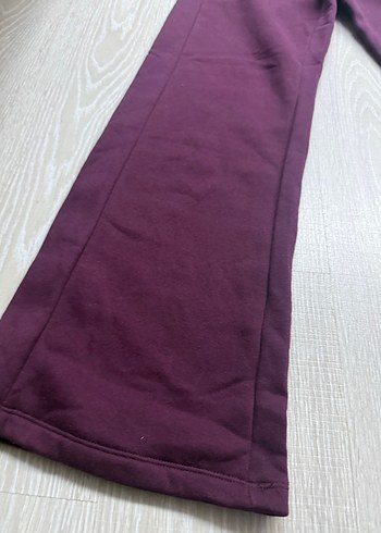 Bordo Salaş Kadın Eşofman Altı - Görsel 2