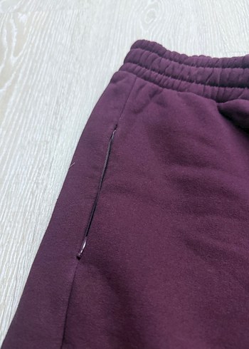 Bordo Salaş Kadın Eşofman Altı - Görsel 5