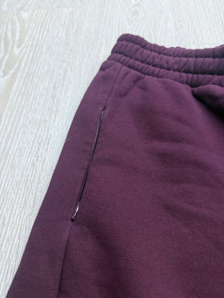 Bordo Salaş Kadın Eşofman Altı - Görsel 5