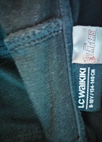 9 Yaş Beden Marvel Baskılı Kapüşonlu Erkek Sweatshirt