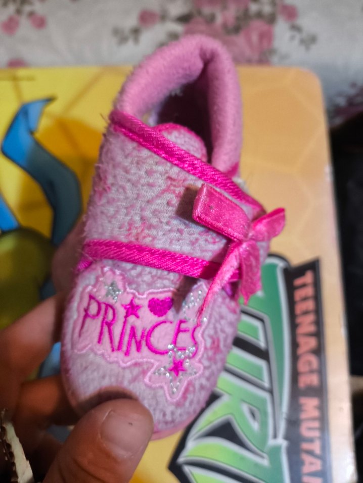 Kız Çocuk Pembe Sıcak Ev Terliği - Görsel 2