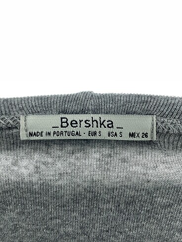 s Beden gri Renk Pull and Bear Bluz %70 İndirimli.