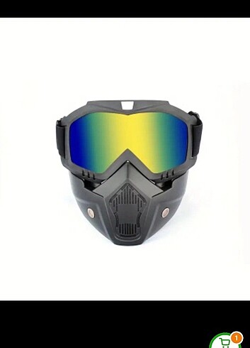 MOTORSİKLET Snowboard Kaskı Gözlüğü 