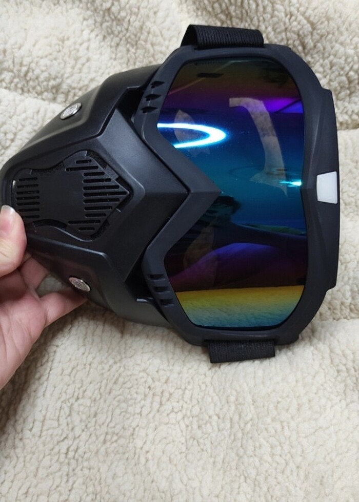 Motorsiklet Snowboard ATV Kayak Kask Gözlüğü  - Görsel 5