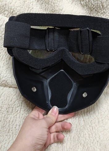 Motosiklet Snowboard Kayak Motocross Kask Gözlüğü  - Görsel 4