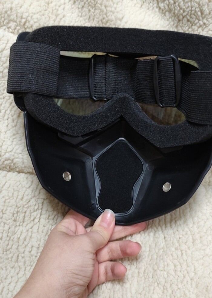 Motosiklet Snowboard Kayak Motocross Kask Gözlüğü  - Görsel 4