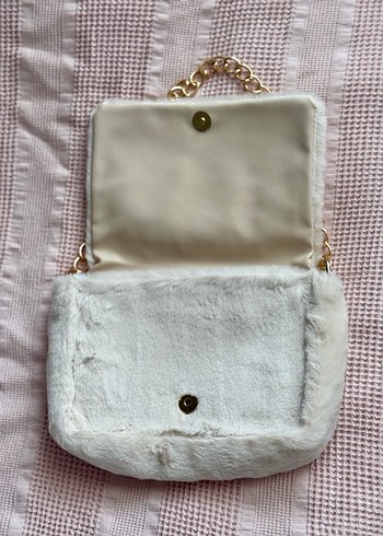 Krem peluş  Omuz Çantası - Görsel 3