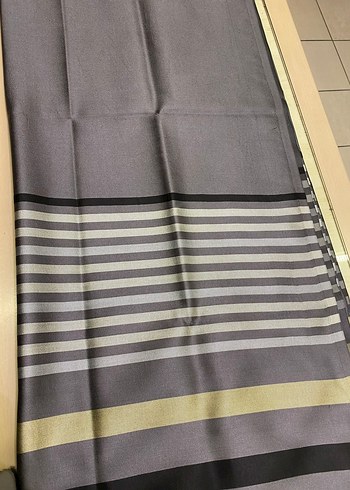 İpekevi şeritli ipek şal - Görsel 2