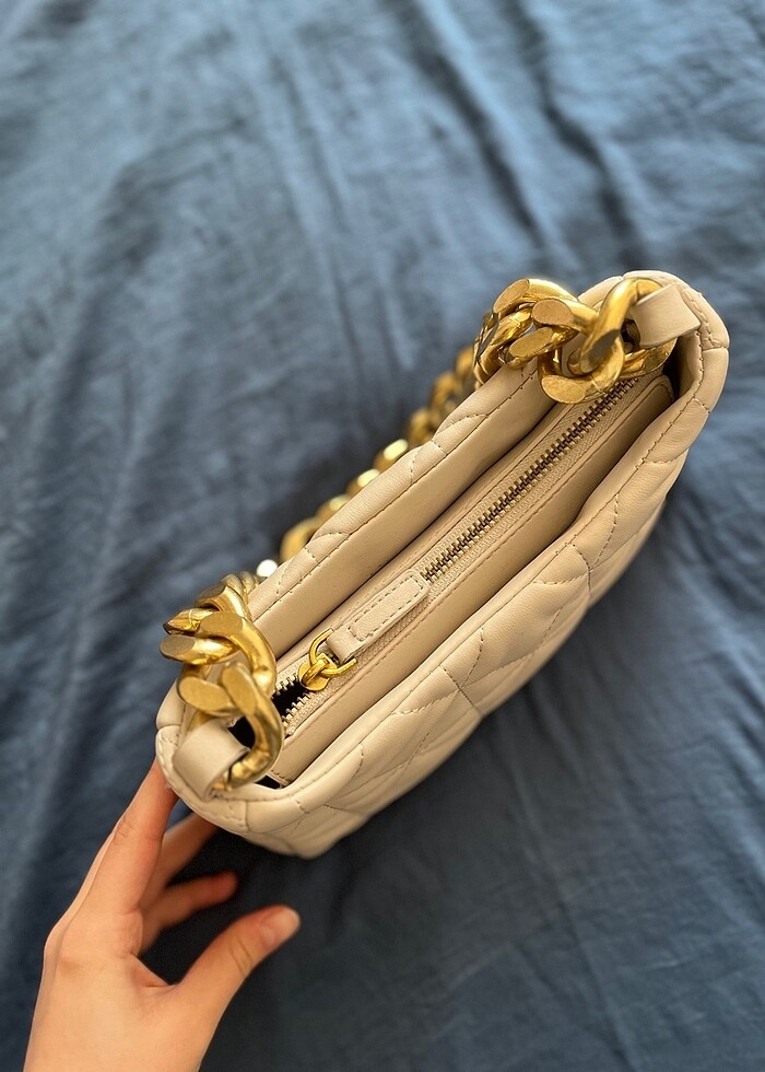 Mango zincirli çanta - Görsel 3