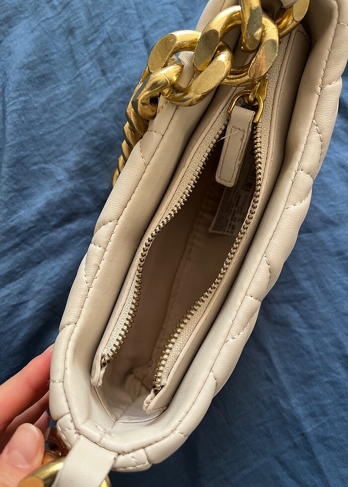 Mango zincirli çanta - Görsel 5