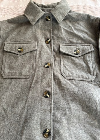 Vizon kaşe kumaş ceket - Görsel 4