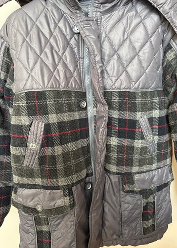 Erkek Çocuk içi kürklü Mont - Görsel 2