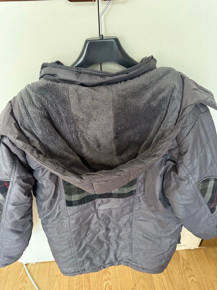 Erkek Çocuk içi kürklü Mont - Görsel 5