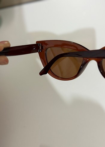 Kahverengi  Kadın Güneş Gözlüğü - Görsel 4
