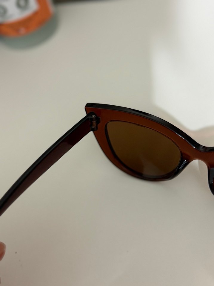 Kahverengi  Kadın Güneş Gözlüğü - Görsel 5