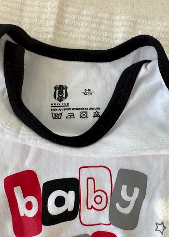 BJK 3lü Uzun Kollu Bebek Body - Görsel 5