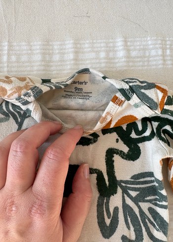 Carters 3lü Uzun Kollu Pamuklu Body - Görsel 3