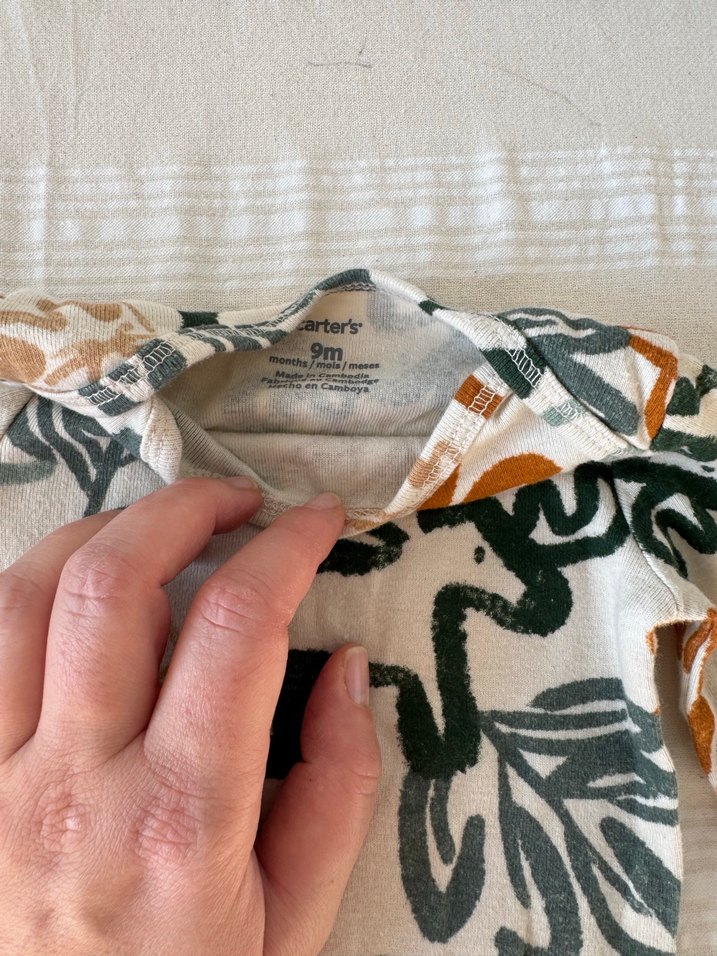 Carters 3lü Uzun Kollu Pamuklu Body - Görsel 3