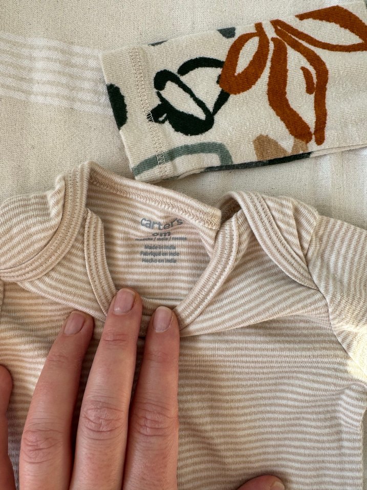 Carters 3lü Uzun Kollu Pamuklu Body - Görsel 5