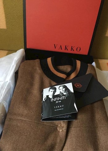 Vakko Kahverengi TESETTÜR PARDÖSÜ