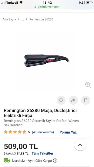 Remington Wag Maşa Diğer Saç Şekillendirici %20 İndirimli - Gardrops