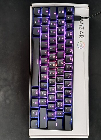 mizar mz60 blue klavye - Görsel 2