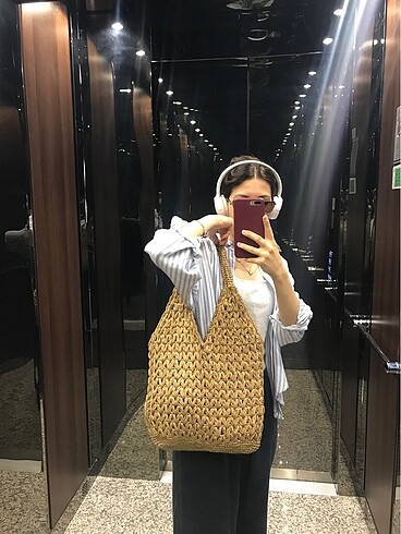 Hasır çanta