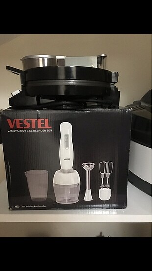 Vestel blender rondo seti herşeyi mevcuttur içinde