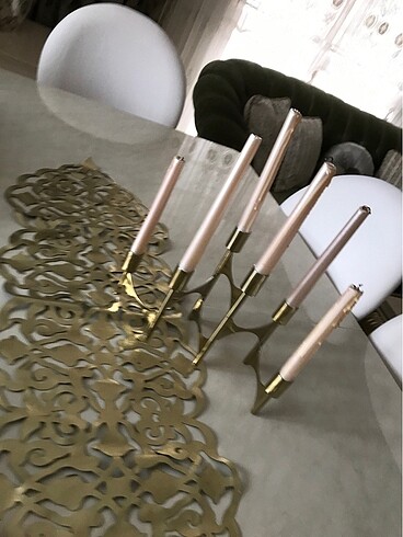 English Home Deri gold runner #runner #golddekor