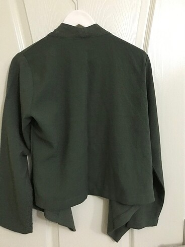 xl Beden Haki hırka salaş hırka blazer ceket