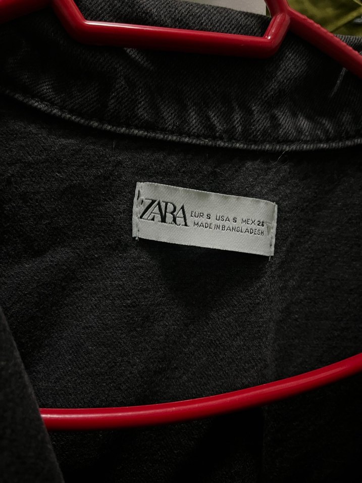 Siyah Kemerli Kolsuz Denim Tulum - Görsel 4