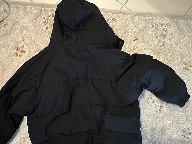 s Beden siyah Renk Pull bear şişme mont